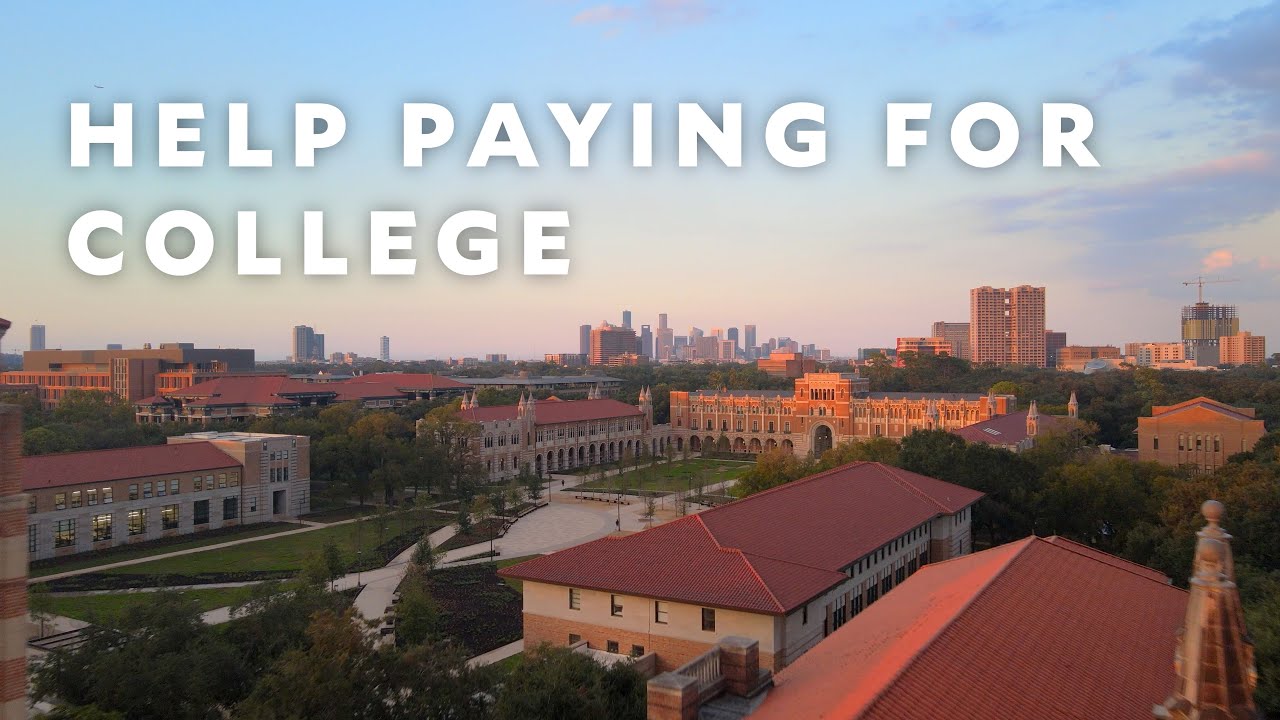 Help Paying for College Video